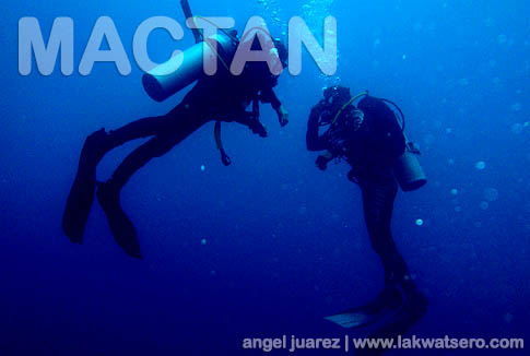 Diving in Mactan