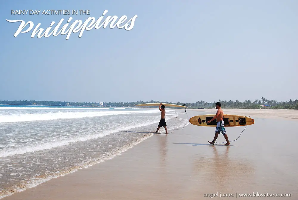 Rainy Day Activities in the Philippines