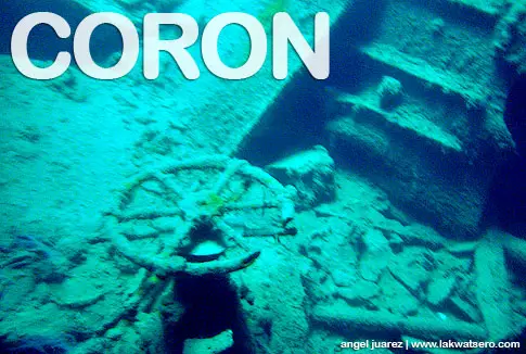 Diving in Coron