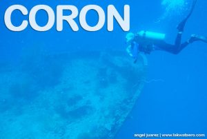 Diving in Coron