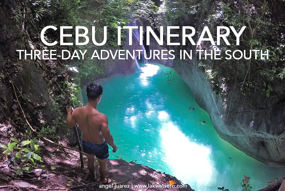 Cebu Itinerary Three Day Adventures In The South