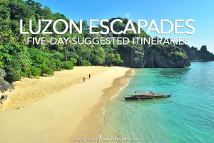 Luzon Itineraries