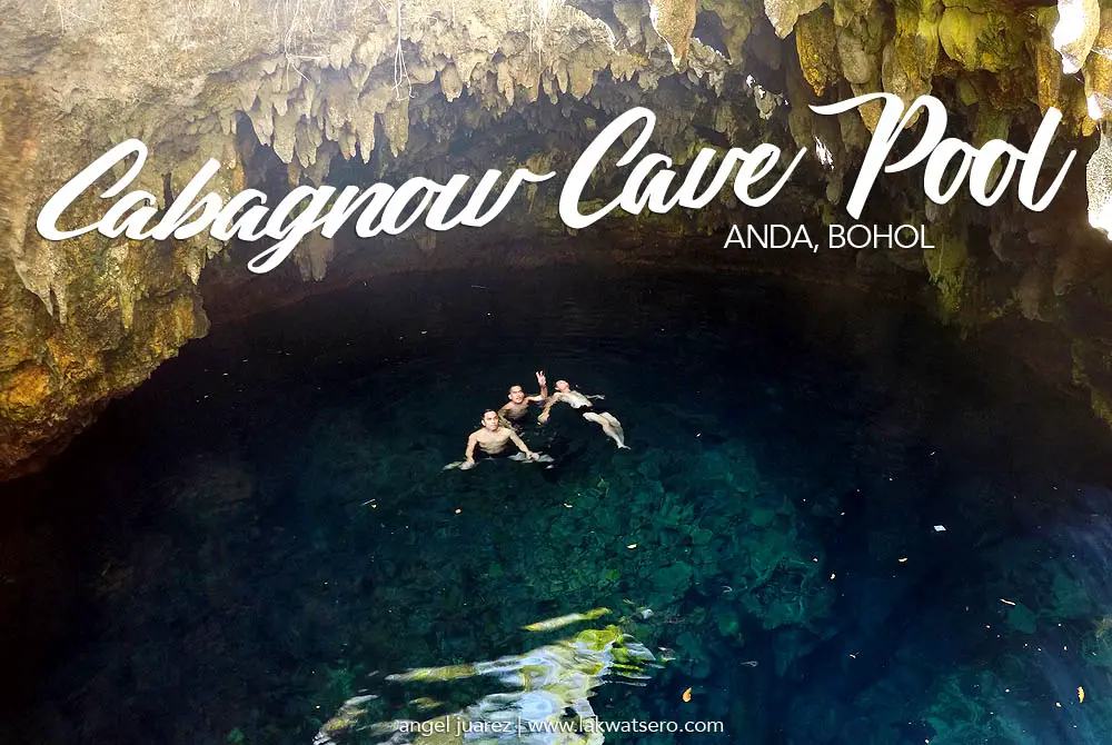 Cabagnow Cave Pool Andas Iconic Cenote Lakwatsero