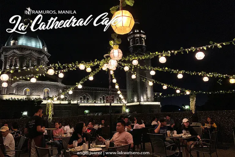 La Cathedral Café Restaurant with a View at the Heart of Intramuros