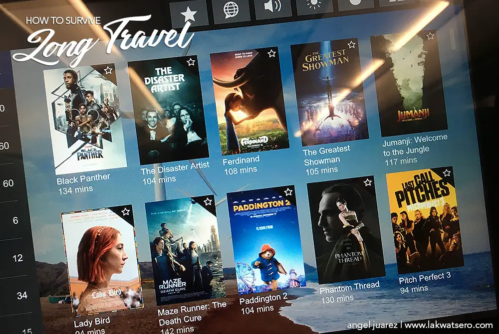 How to keep yourself entertained during long haul flight