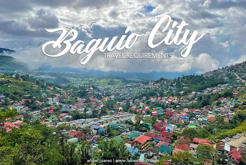 baguio travel requirements march 2023