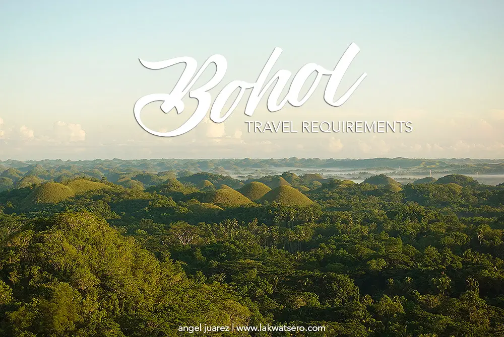 Bohol Travel Requirements