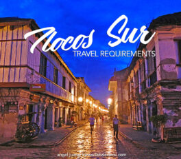 Ilocos Sur Travel Requirements