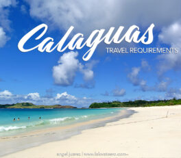 Calaguas travel requirements