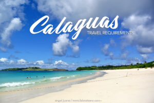 Calaguas travel requirements